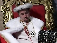 Fat xander curvos and danie pain flashing school hot Chick In Robes Get Twat Fucked On Throne