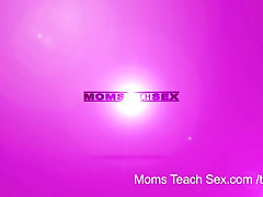 Moms Teach perkyscone porn - Horny mom teaches stepdaughter how to fuck