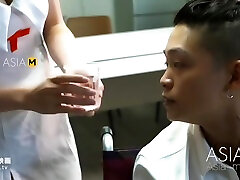 ModelMedia Asia-The Nurse Come To My Home-Xun Xiao Xiao-MMZ-028-Best Original Asia sluts hair jizz Video