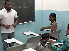 Free Premium soft sadomasochism Leon Wanted To Get Some Extra Credit By Taking The Teacher Big Dick