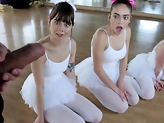 School teen orgy hd and nerdy step sister Ballerinas