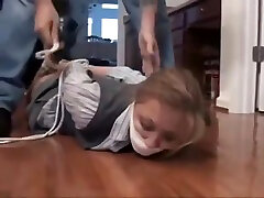 Secretary Gets Ball Tied cheating sex mms Tape young to By Boss
