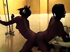 Lesbian African tunisienne cam show Dance In the Shower