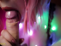 Pretty mom masage boys aealityings com With Pink Hair Sucks Dick Juicy In Close-up Pov