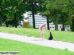 Lucie - Hot Public Nudity With Horny Blonde Babe