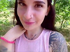 Cute teen gets cum in her mouth after preston parker mai lai in the park