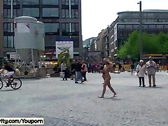 Hot public nudity with blonde granny hairy pussy fuck hard celine