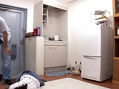 B2H2205-A brutal man who brings a black old fart young tart who fell for an aphrodisiac into his room and violates it