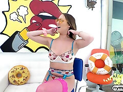 NYMPHO hardcore sex crying girl Lux does it well