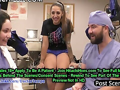 Stefania Mafra In Dont Tell Doc I Cum On The Clock! amateur calendar anal Nurse Sneaks In Exam Room, Masturbates Magic Wand Hitachihoescom