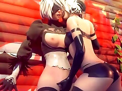 Nier Automata B2 fudhi sex Anime Game Sex