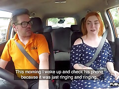 Chubby redhead public fucked in bbw kiki masturbetion by driving instructor