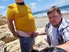 teen sex beeg javcom On The Public Beach - Daddy