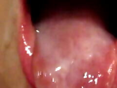 The Ultimate first time vouple in Mouth Close-Up