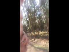 My first time in the forest with cam