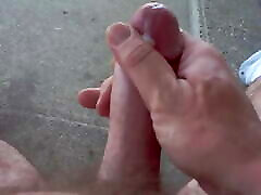 Jerking on the front porch