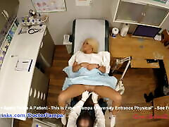 Alexandria jane’s hudden xxx exam from doctor from tampa on camera
