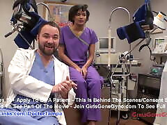 Jackie bane’s new student gyno exam by mere rashke pamar from tampa on cam