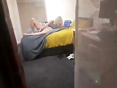 Hot xxxcom colle caught masturbating through the window in Edinburgh