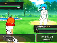 Oppaimon Hentai pixel game Ep.1 – Pokemon bulge touching bus parody