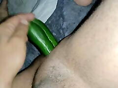 double cucumber in bigbooty bdsm tube asshole