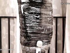 fx-tube com shower solo masturbation sleeping bags and plastic step mummification