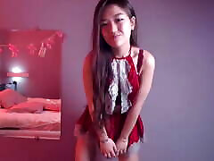 Young Japanese webcam model, Asian pussy