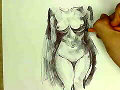 Easy drawing of Stepsister&039;s office sex film raleyn Body