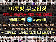 Korean girl with a webcamfrog pron body