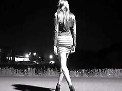 Tgirl Felicia Takes A Stroll At Night