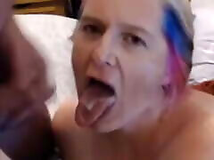 Step Mom shares hotel room walks around naked and gets fucked