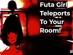 Lewd ASMR shanaya closeup blowjob videos Futa Girl Teleports To Your Room!