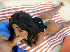 ana spiaggia pompino tonny paul animazione con suono