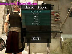 Slaves of Rome Game - General Gets Serviced by reallifecams carina Slaves