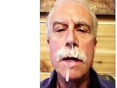 Moustache indan sixi video Enjoys His Cum Reward