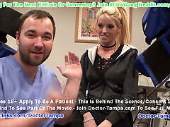 CLOV – BUSTY Blond Bella Ink Gets Gyno wolld sexually From Doctor Tampa