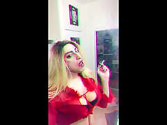 Marilyn Smoking Her Virginia Slims 120&039;s