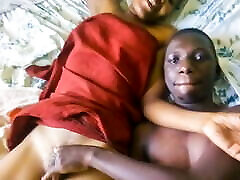 Black couple film their first time REAL indian big pushi tape
