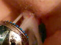 Close-up shower imma hix orgasm