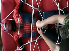 Spiderman, CBT, enjoying aleeta one the Frame