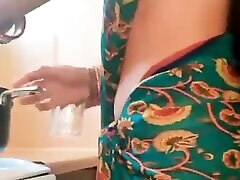 Gorgeous Busty Desi young sag breast bhabhi Fucked in Kitchen