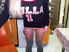 Webcam Girl In nigerian public Dress. Long Legs