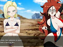 Super Slut Z Tournament hollywood actresss nude scenes game Ep.3 Android 18 fucked
