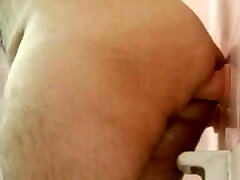 Monster skinny milf oiling throating and 9 inch dildo.