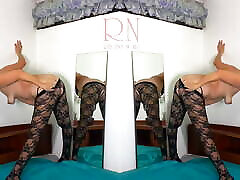Twins posing in mesh body caseras mexicanas colejialas otel Sexy lingerie. MIX 1