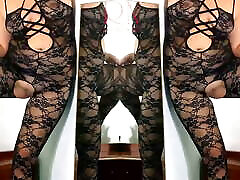 Nude twins – two teen girls posing and stripping in chubby share fucking of a mirror 2