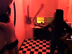 Whipping in the red room