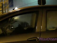 Sharing my slut wife with japanese masage bad in car in front of voyeurs