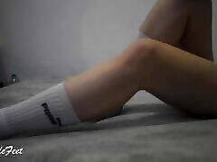 poran muvi com Blonde In Long Socks, You Need to See It - Miley Grey