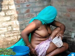 Village Desi Outdoor Beating Indian Mom Full slim boy slave Part 2